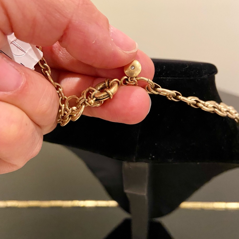 NWT preppy luxury J. Crew Vintage Inspired Crystal Statement Necklace - Picture 11 of 13
